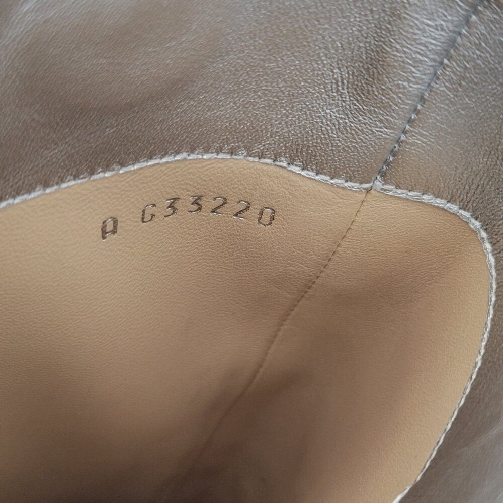 Chanel knee high glitter boots (2017) - Picture 6 of 12